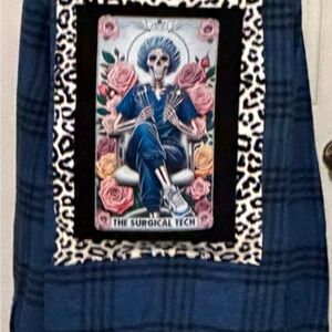 Goodfellow & Co Blue and Black Plaid Button-Down Shirt